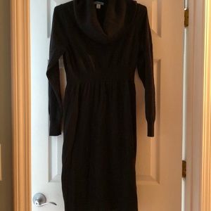 Maternity sweater dress